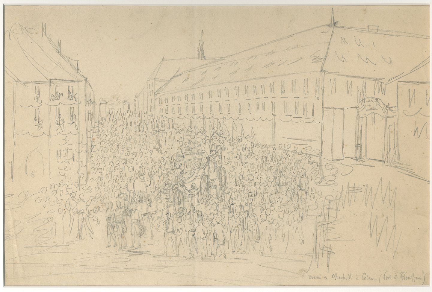 ENTREE DE CHARLES X A COLMAR EN 1828_0